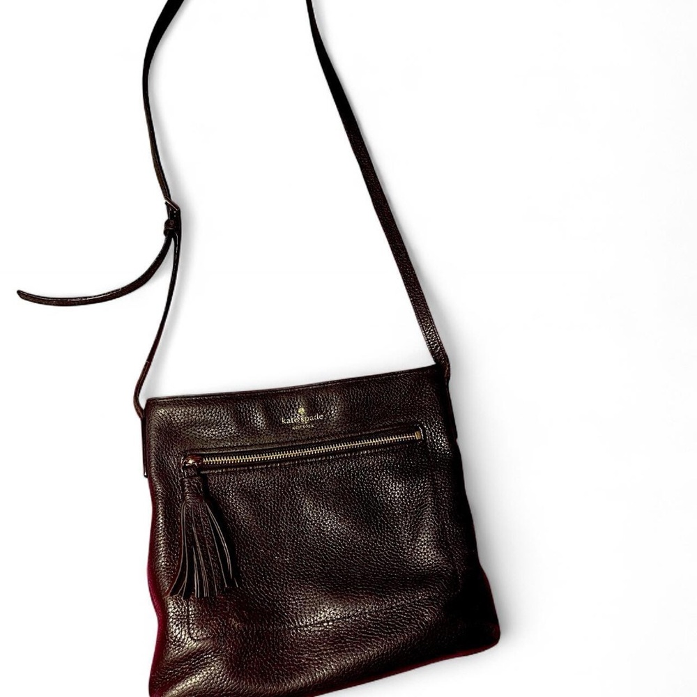 Kate Spade Espresso Leather Shoulder Bag